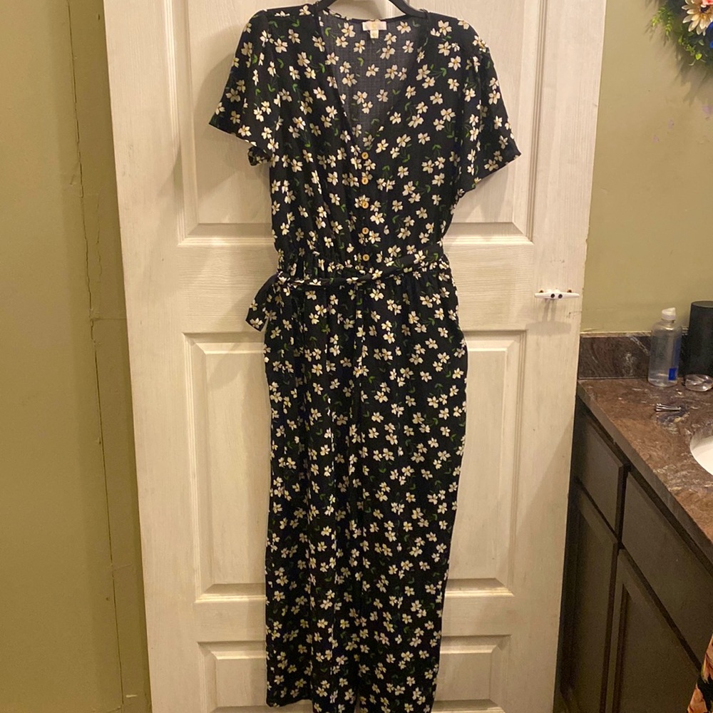 Floral jumpsuit
